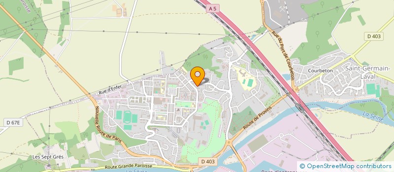 localisation de l'entreprise MONSIEUR TASSADAQ GHULAM  MONTEREAU-FAULT-YONNE