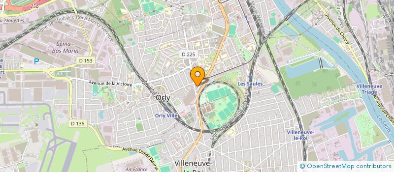 localisation de l'entreprise MONSIEUR TATA SISSOKO  ORLY