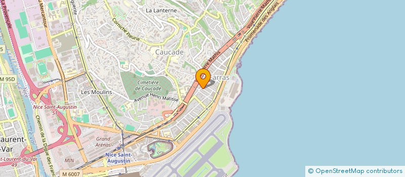 localisation de l'entreprise MONSIEUR TATARLI TUDOR à NICE