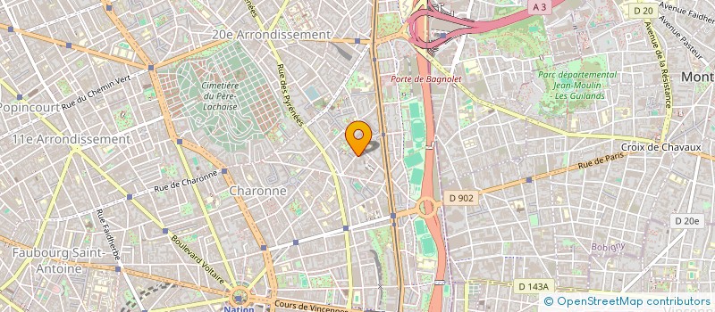 localisation de l'entreprise MONSIEUR TATEMO JASON MOUMBOLO  PARIS