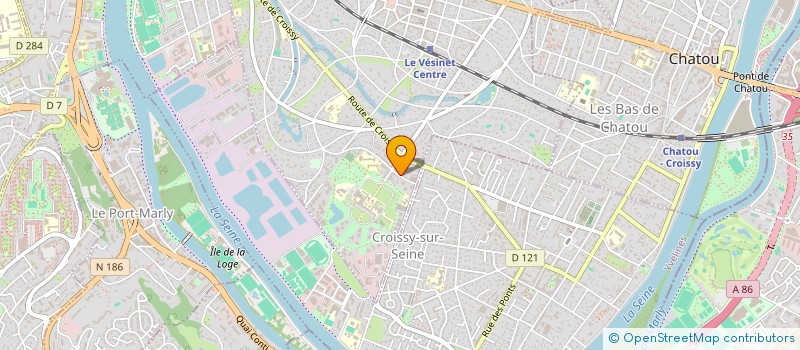 localisation de l'entreprise MONSIEUR TATY TSHITEYA  VESINET (LE)