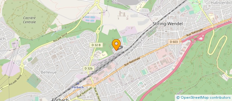 localisation de l'entreprise MONSIEUR TAULANT MERLAKU  STIRING-WENDEL