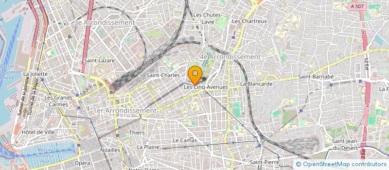 localisation de l'entreprise MONSIEUR TAVAKE COLIN à MARSEILLE