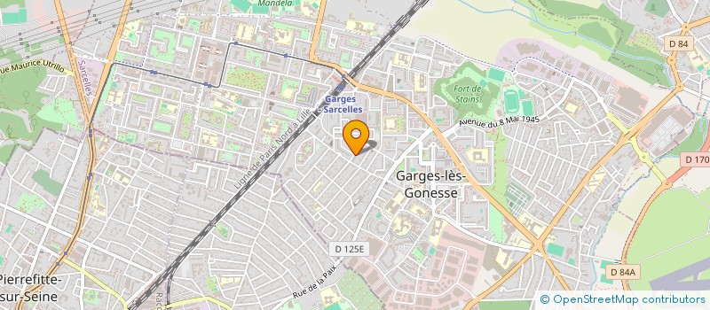 localisation de l'entreprise MONSIEUR TAWAB GUL  GARGES-LES-GONESSE