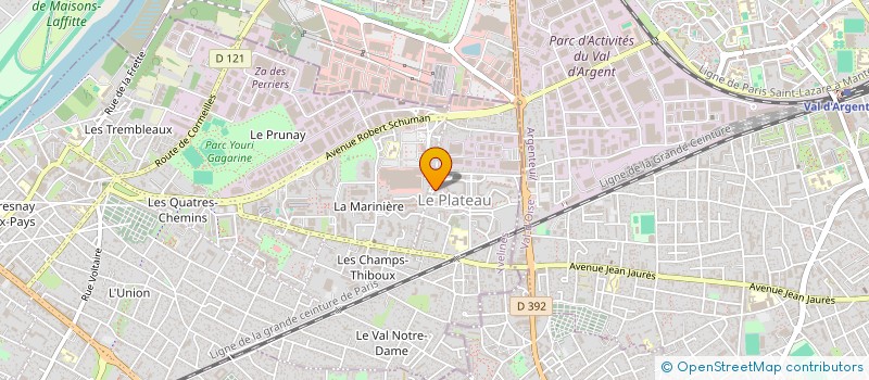 localisation de l'entreprise MONSIEUR TAWFIK DENGOU  SARTROUVILLE