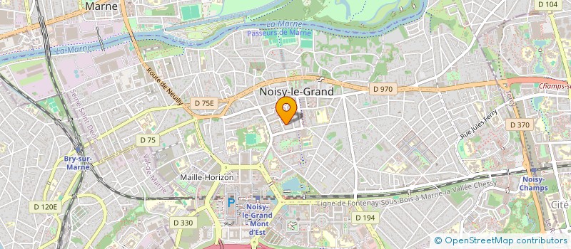 localisation de l'entreprise MONSIEUR TAWFIK YOUSSFI  NOISY-LE-GRAND