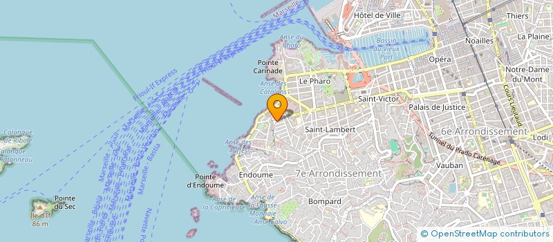 localisation de l'entreprise MONSIEUR TAWFIQ ALLA à MARSEILLE