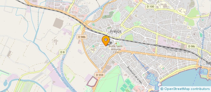 localisation de l'entreprise MONSIEUR TAWFIQ BARKAT à FREJUS