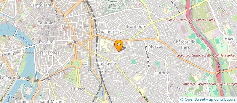 localisation de l'entreprise MONSIEUR TAWFIQ BARKAT à TOULOUSE