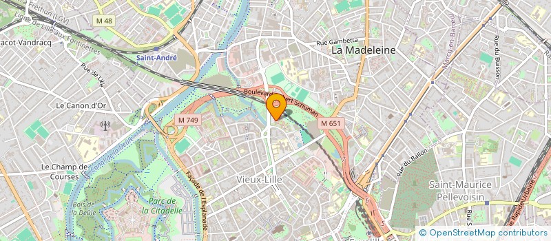 localisation de l'entreprise MONSIEUR TAWFIQ DAOUD à LILLE