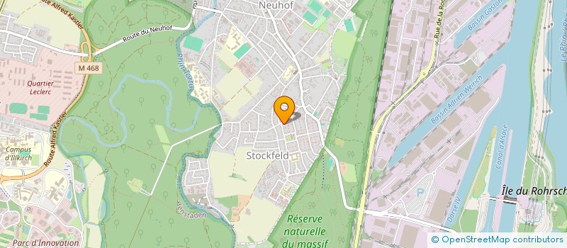 localisation de l'entreprise MONSIEUR TAWFIQ ZEBDJI  STRASBOURG