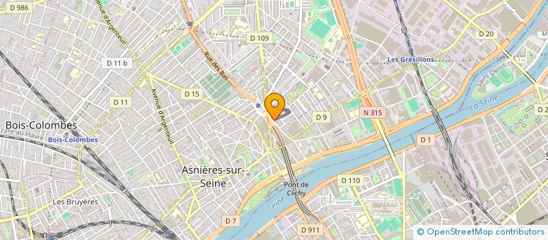 localisation de l'entreprise MONSIEUR TAYB AARAB à GENNEVILLIERS