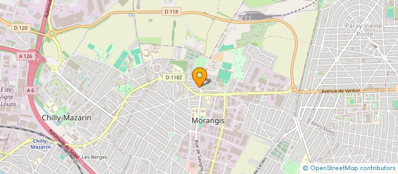 localisation de l'entreprise MONSIEUR TAYEB ACHIBANE à MORANGIS