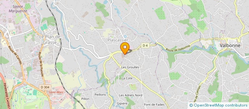 localisation de l'entreprise MONSIEUR TAYEB AMRAOUI  MOUANS-SARTOUX