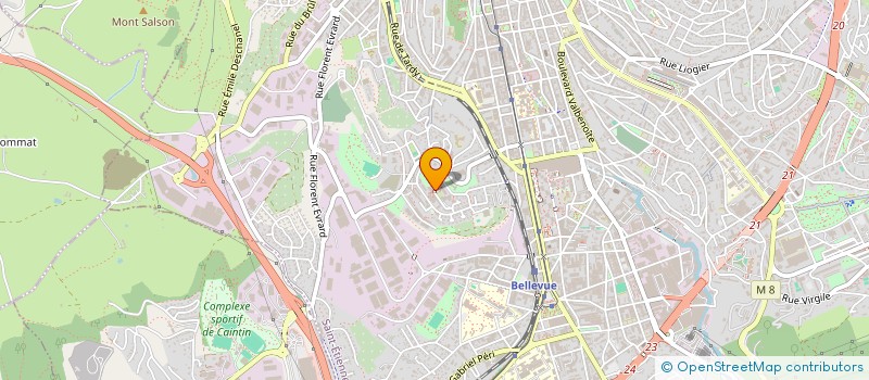 localisation de l'entreprise MONSIEUR TAYEB BELAHSSENE  SAINT-ETIENNE