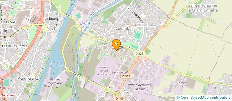 localisation de l'entreprise MONSIEUR TAYEB BENABID  COLOMBELLES