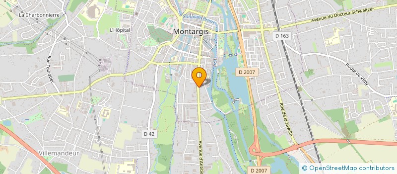 localisation de l'entreprise MONSIEUR TAYEB BENAICHA à MONTARGIS