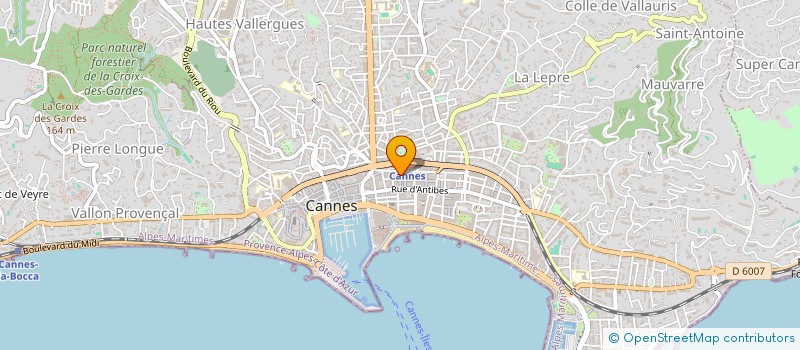 localisation de l'entreprise MONSIEUR TAYEB BENATAL à CANNES