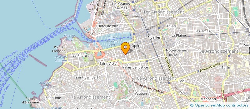 localisation de l'entreprise MONSIEUR TAYEB BENDERRADJ à MARSEILLE