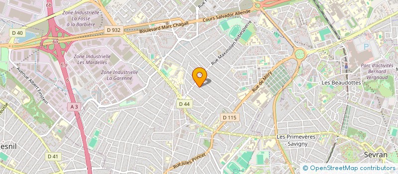 localisation de l'entreprise MONSIEUR TAYEB BENDJELTI à AULNAY-SOUS-BOIS