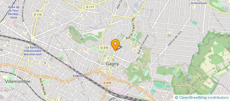 localisation de l'entreprise MONSIEUR TAYEB BENHALIMA  GAGNY