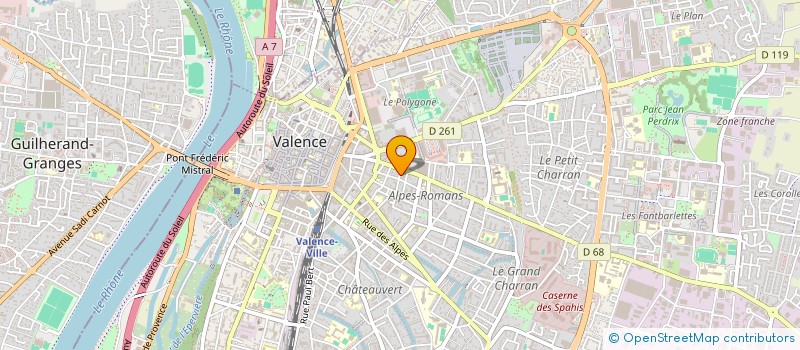 localisation de l'entreprise MONSIEUR TAYEB BOUCHEKOUA à VALENCE