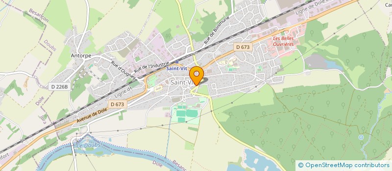 localisation de l'entreprise MONSIEUR TAYEB BOUDJENANE  SAINT-VIT