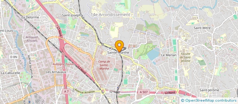 localisation de l'entreprise MONSIEUR TAYEB FILALI à MARSEILLE