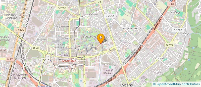 localisation de l'entreprise MONSIEUR TAYEB FITAS  GRENOBLE