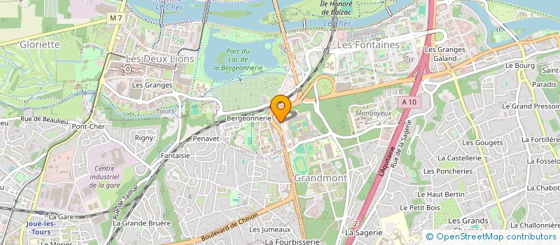 localisation de l'entreprise MONSIEUR TAYEB HAMIDOUCHE  TOURS