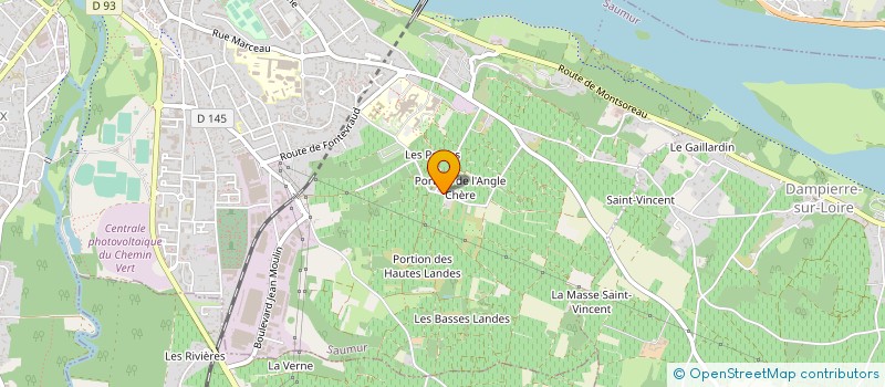 localisation de l'entreprise MONSIEUR TAYEB KACEM  SAUMUR