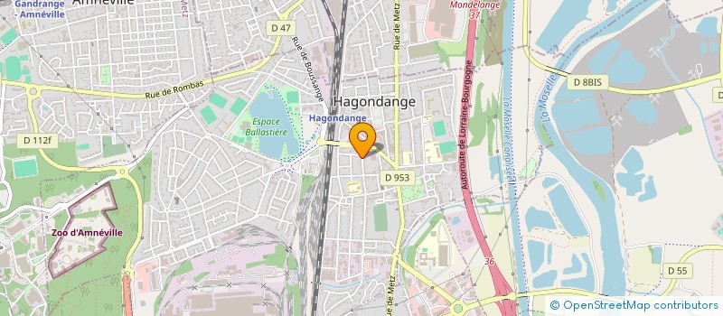 localisation de l'entreprise MONSIEUR TAYEB KADDA  HAGONDANGE