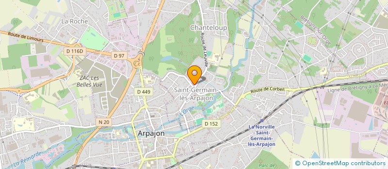 localisation de l'entreprise MONSIEUR TAYEB KHALDOUN à SAINT-GERMAIN-LES-ARPAJON