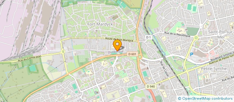 localisation de l'entreprise MONSIEUR TAYEB MOKRANE à DUNKERQUE