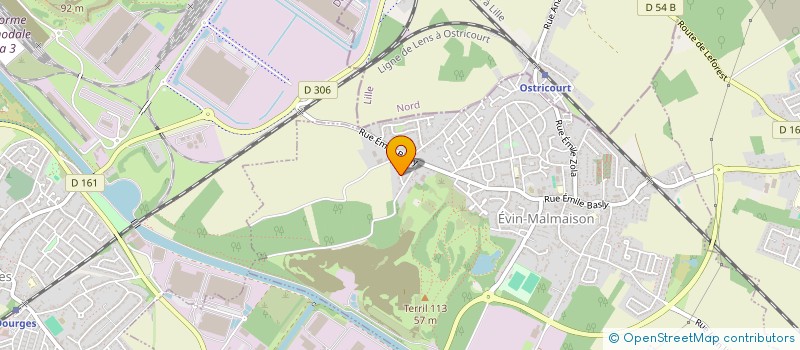 localisation de l'entreprise MONSIEUR TAYEB REHIEL  EVIN-MALMAISON