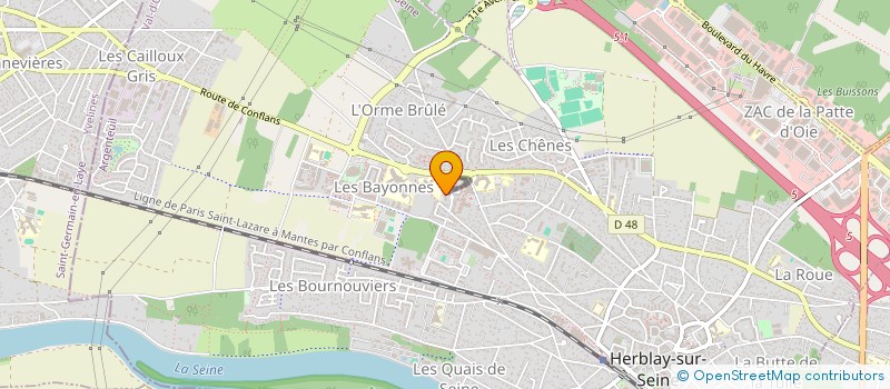 localisation de l'entreprise MONSIEUR TAYEB SEMAIL à HERBLAY-SUR-SEINE
