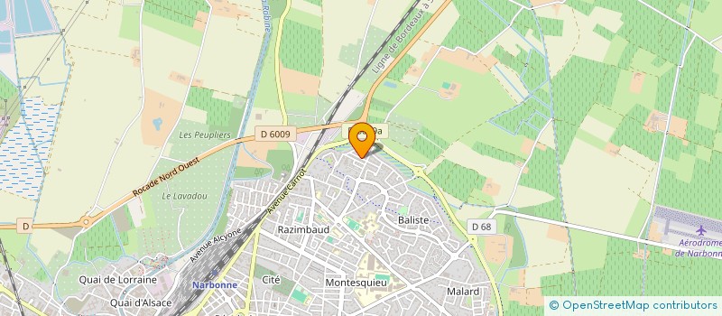 localisation de l'entreprise MONSIEUR TAYEB TAIBI  NARBONNE