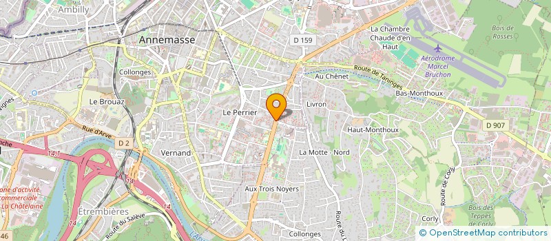 localisation de l'entreprise MONSIEUR TAYFUN COLAK à ANNEMASSE