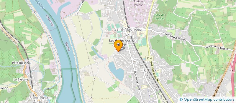 localisation de l'entreprise MONSIEUR TAYFUN GIDER  SAINT-MAURICE-L'EXIL