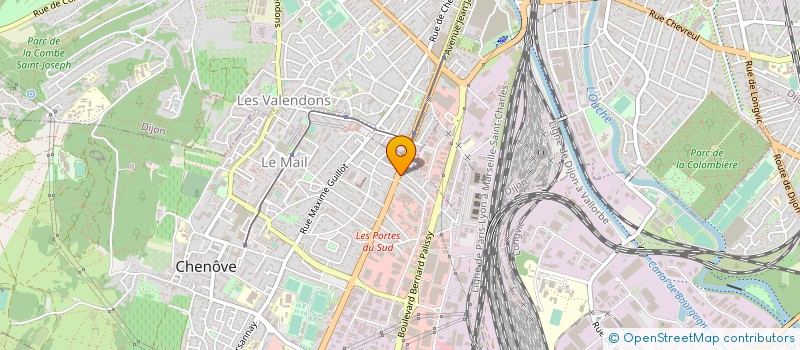 localisation de l'entreprise MONSIEUR TAYFUN GOGUS  CHENOVE