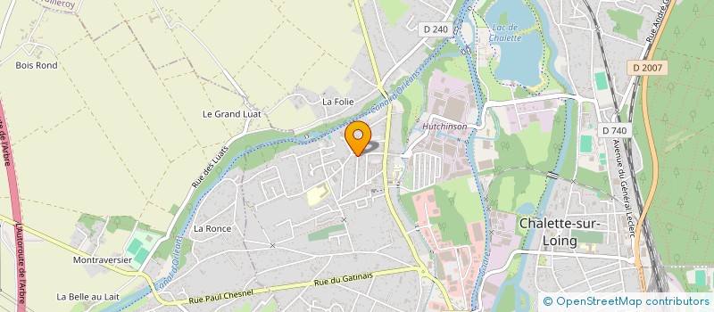 localisation de l'entreprise MONSIEUR TAYFUN KATILMAZ à CHALETTE-SUR-LOING