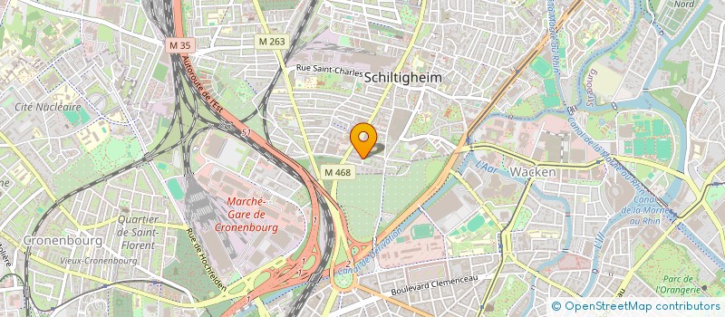 localisation de l'entreprise MONSIEUR TAYFUN KILCI  SCHILTIGHEIM