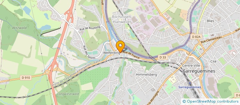 localisation de l'entreprise MONSIEUR TAYFUN ONUS  SARREGUEMINES