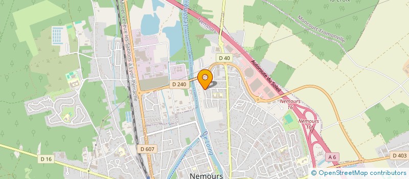 localisation de l'entreprise MONSIEUR TAYFUN TILIKOGLU  NEMOURS