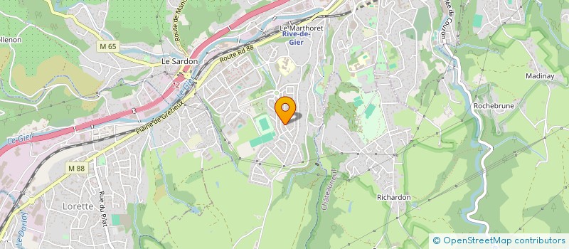 localisation de l'entreprise MONSIEUR TAYFUN YAGCI à RIVE-DE-GIER