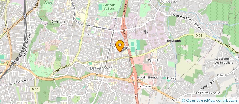 localisation de l'entreprise MONSIEUR TAYFUR KOMUR à CENON