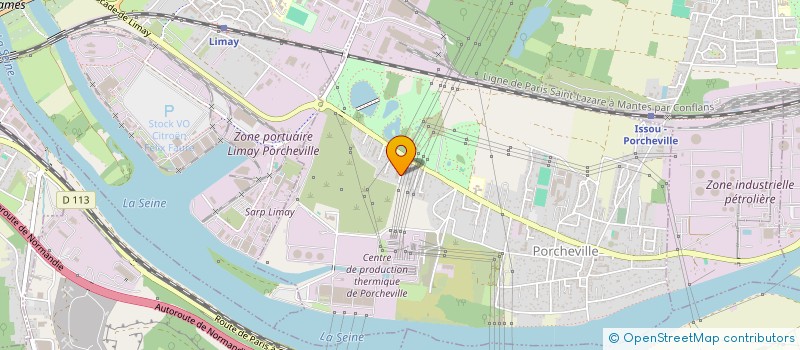 localisation de l'entreprise MONSIEUR TAYIB ADAM  PORCHEVILLE