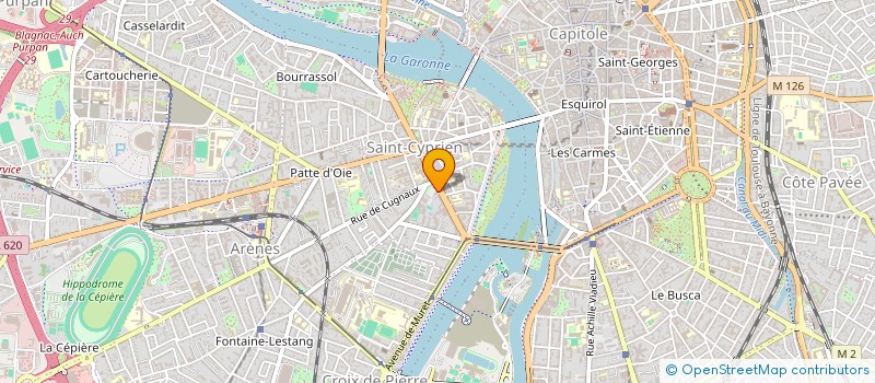 localisation de l'entreprise MONSIEUR TAYLAN BULUT  TOULOUSE