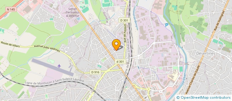localisation de l'entreprise MONSIEUR TAYLAN KOSE  MONTLUCON
