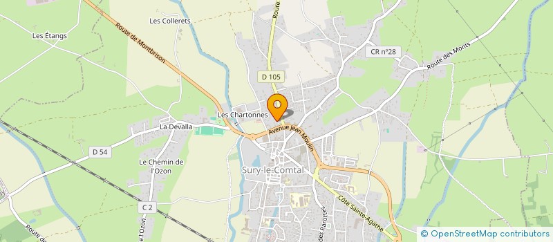 localisation de l'entreprise MONSIEUR TAYLAN SONMEZ  SURY-LE-COMTAL